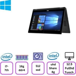 Dell Latitude 5289 | i7 | 16G | 512GB | Intel HD | 13 | FHD TOUCH