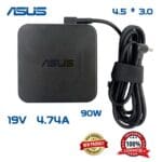 شارژر لپ تاپ ASUS 90W 19V 4.74A فیش سوزن دار 4.5x3.0 میلی متر