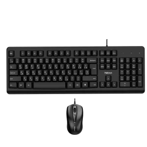 کیبورد و ماوس هترون مدل HKC221