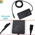 شارژر 102 وات تبلت مایکروسافت مدل Surface Book 2