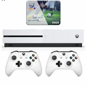 کنسول بازی مایکروسافت Xbox One S ظرفیت 1 ترابایت همراه با بازی